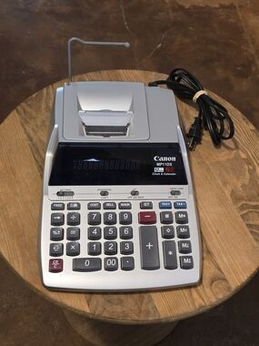 Canon MP11DX Printing Calculator 12-Digit 2-Color Print